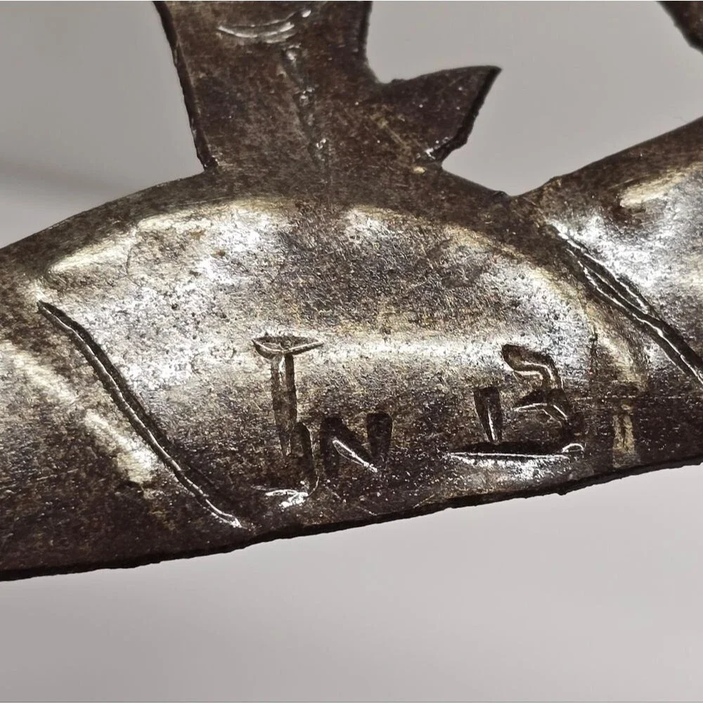 Vintage metal artwork